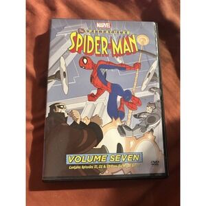 The Spectacular Spider-Man Volume 7 DVD Episodes 21,22,23 TV Series Show Cartoon